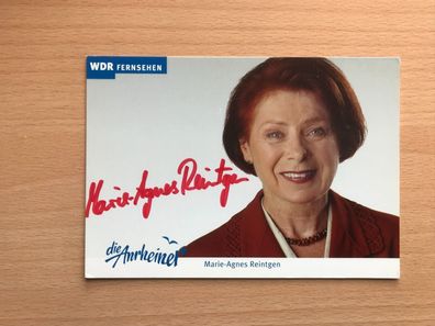 Marie Agnes Reintgen Anrheiner Autogrammkarte orig. signiert - TV FILM #5193