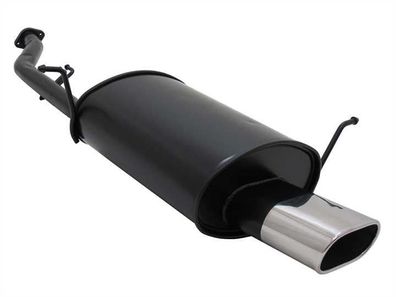 NOVUS Sportauspuff 135x75mm passend für 3er BMW E36 Compact 316i 75kw