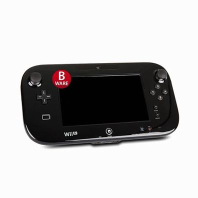 Original Nintendo Wii U WII-U Gamepad Controller in Schwarz (B-WARE) #3s - ohne ...