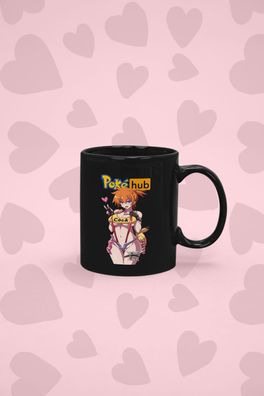 Manga Anime Kaffeetasse für Fans erotischen Hentai & Waifu Girls Pokemon Misty