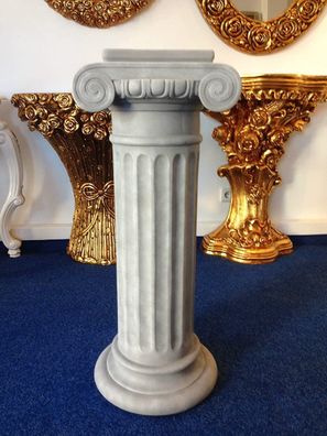 Säule Mäander Style Dekosäule 60cm Griechische Säulen Barock Podest Handbemalt 26