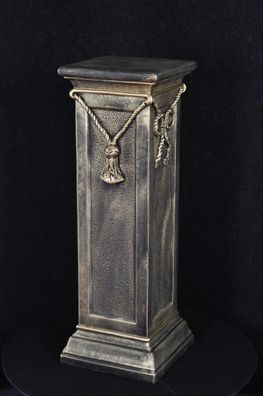 Säule Mäander Style Dekosäule 75 cm Griechische Säulen Barock Podest Handbemalt 43