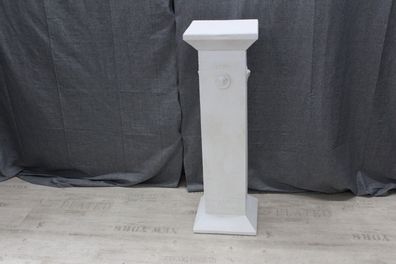 Säule Mäander Style Dekosäule 100 cm Griechische Säulen Barock Podest Handbemalt 53