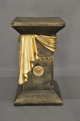Säule Mäander Style Dekosäule 55cm Griechische Säulen Barock Podest Handbemalt 10