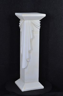 Säule Mäander Style Dekosäule 80cm Griechische Säulen Barock Podest Handbemalt 29