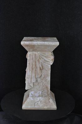 Säule Mäander Style Dekosäule 56 cm Griechische Säulen Barock Podest Handbemalt 6
