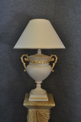 Lampe Tischleuchte Antik Stil Schreibtischlampe Nachttischlampe Medusa Mäander