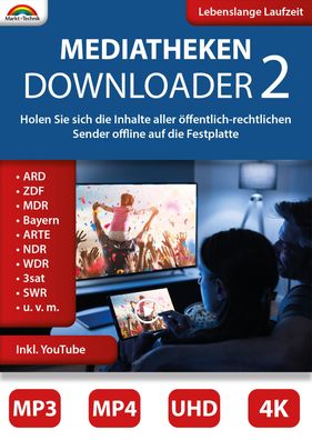 Medietheken Downloader 2 - Neuste Version - Kein Abo - PC Download Version