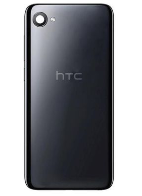 Original HTC Desire 12 Akkudeckel Backcover Schwarz Akzeptabel (Ohne Kameraglas )