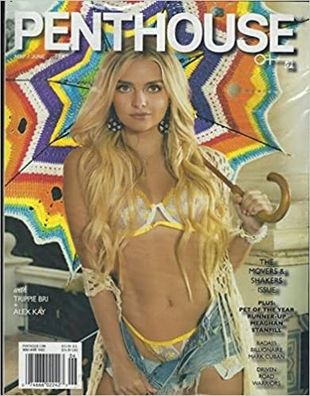 Penthouse Magazine May / June 2022 Trippie Bri & Alex Kay, The Movers & Shakers grau