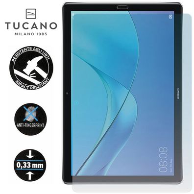 Tucano 9h Hartglas für Huawei Mediapad M5 (10.8") Hartes Schutzglas Glas 0,33 mm