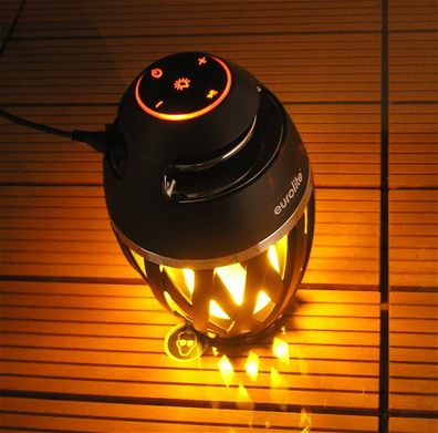 LED Fackel Flammeneffekt Flamelight USB BT Speaker Eurolite FL-2 4026397640113