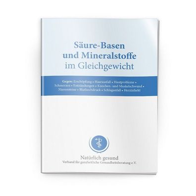 Ratgeber "Säure-Basen und Mineralstoffe" im Gleichgewicht 56 Seiten Dr. Jacob´s