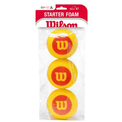 Wilson Starter Foam Balls x 3