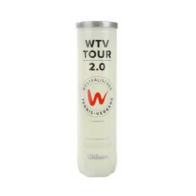 Wilson WTV Tour 2.0 18 x 4 Turnierbälle