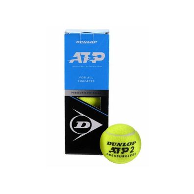 Dunlop ATP Pressureless x 3 Tennisbälle