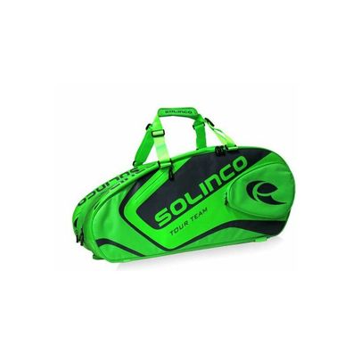 Solinco 15 Pack Tour Racquet Bag Full Neon Green