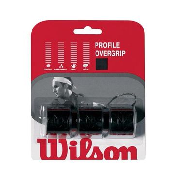 Wilson Profile Overgrip x 3 Black