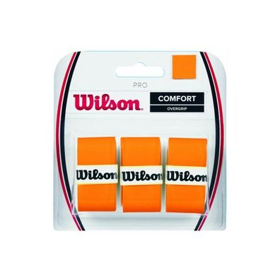 Wilson Pro Overgrip Burn x 3 Orange