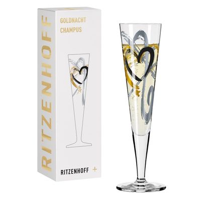 Ritzenhoff Champagnerglas Goldnacht Champagner 001