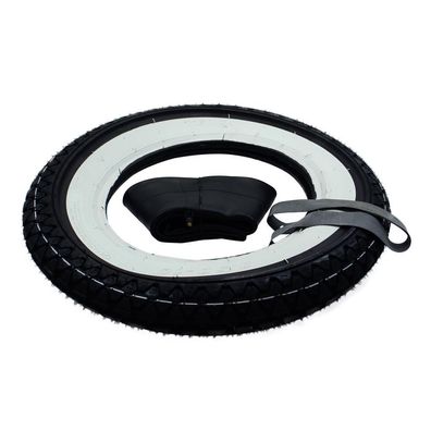 Weißwand Reifen Kenda K333 3.50-10 + Schlauch/ Felgenband für Vespa PX Ape