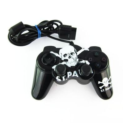 Ähnlicher Playstation 2 Controller - PAD für PS2 im FC ST. PAULI -Look - ohne Versand