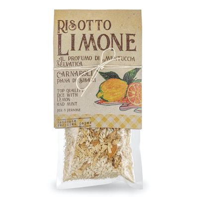 Casarecci di Calabria Fertiggericht Risotto mit Limone und Minze schnell zubereitet