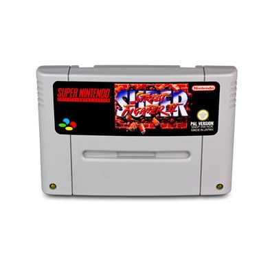 SNES Spiel Super Street Fighter 2