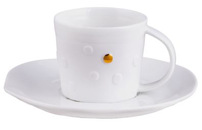 Dining Mix & Match kleine Tasse mit Unterteller - Räder Design