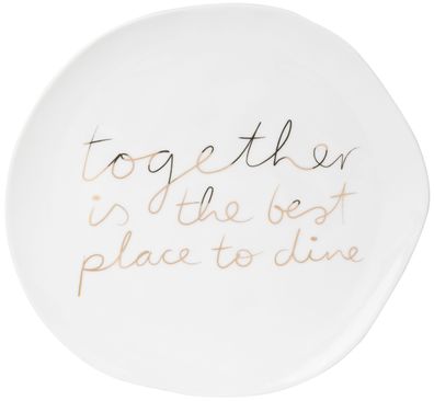 Mix & Match Teller "together is the best place to dine" - Räder Design