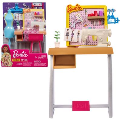 Design Studio & Zubehör | Barbie | Mattel FXP10 | Einrichtung Haus Möbel
