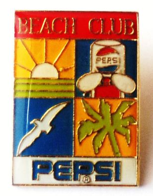 Pepsi Cola - Beach Club - Pin 26 x 19 mm