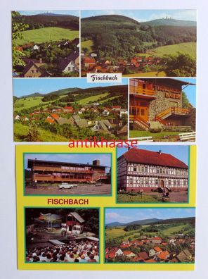 2 DDR Ansichtskarten Mehrbild AK Fischbach Inselsberg