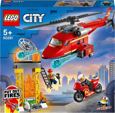 Lego® City 60281 Feuerwehrhubschrauber, neu, ovp