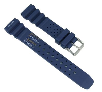 Minott Taucherband Diver 20mm blau für AJ9230-08EE NY0040-09EE NY0040-17LE