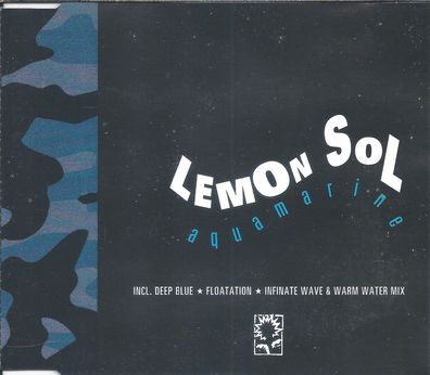 CD-Maxi: Lemon Sol - Aquamarine (1993) Guerilla - SPV 055-13043