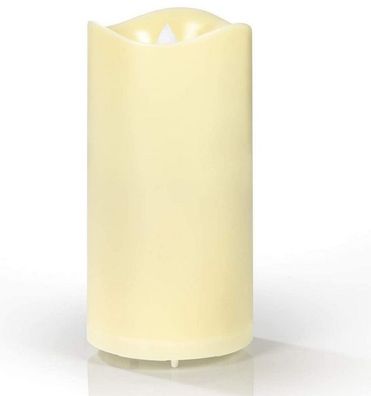 EASYmaxx LED-Projektor Kerze täuschend echter Kerzenschein 4 Motive kabellos 2er Set