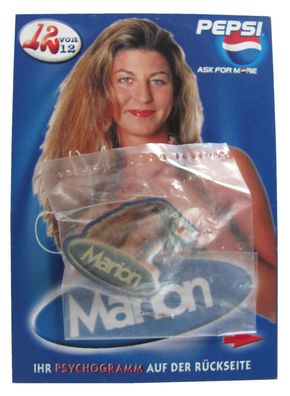 Pepsi Cola - Big Brother 2000 - Psychogramm & Pin - Marion