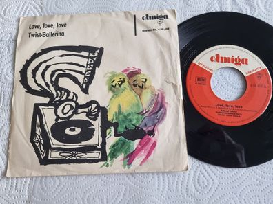 Ruth und Volkmar/ Volkmar Böhm - Love, love, love/ Twist-Ballerina 7'' Vinyl