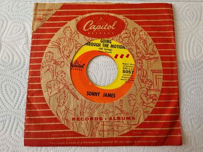 Sonny James - Going through the motions 7'' Vinyl US