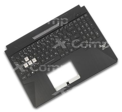 Tastatur DE Schwarz/ Schwarz inkl. Topcase für Asus TUF FX505GM TUF FX565GM Serie