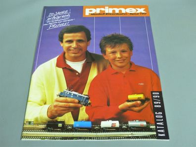 Märklin H0 Primex Katalog Gesamtprogramm 1989/90 20 Jahre Primex