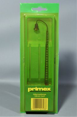 Märklin Primex H0 1728 Lampe Gittermastleuchte Gittermastlampe Leuchte 130mm NEU OVP