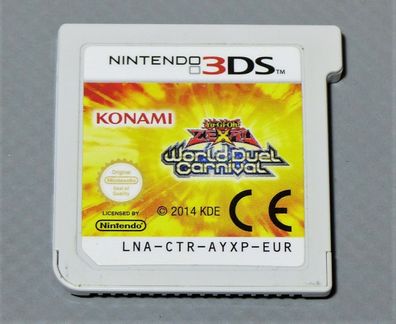 Nintendo 3 DS Yu-Gi-Oh Zexal World Duel Carnival Konami Game