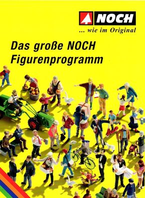 Noch Katalog Prospekt Faltblatt Figurenprogramm Programm