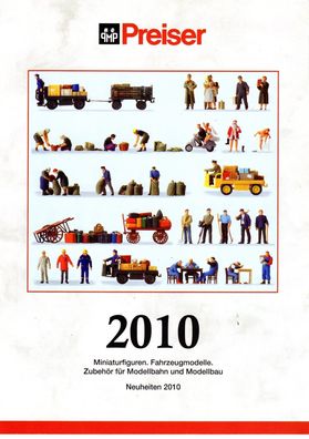 Preiser H0 N Katalog Prospekt Neuheiten 2010