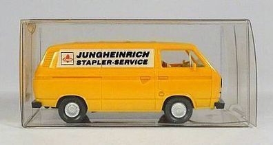 Wiking H0 13 290 VW Volkswagen T3 Bulli Jungheinrich Stapler-Service NEU OVP