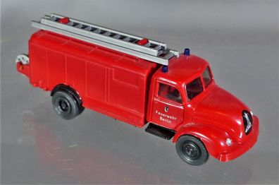 SES Modell H0 Magirus Mercur S3500 Oldtimer FW Berlin Berliner Feuerwehr