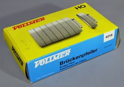 Vollmer H0 4016 Brückenpfeiler Pfeiler 20 Stück 50er/60er Jahre NEU OVP