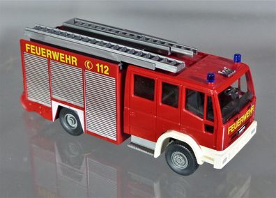 Wiking H0 611 Iveco Magirus EuroFire LF 16/12 Löschwagen Rüstwagen Feuerwehr 112